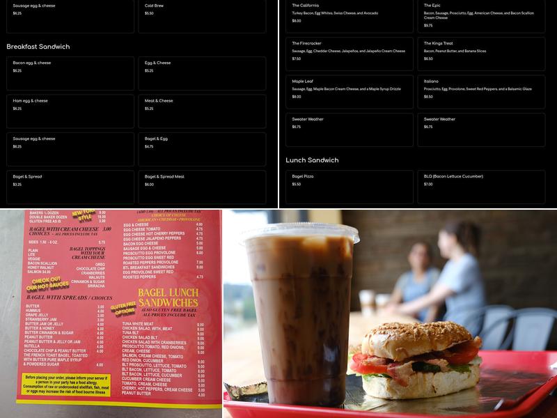 Bagels N Brew Menu