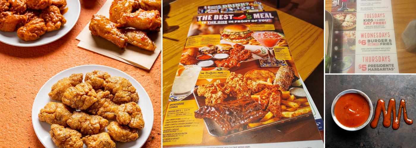 It's Just Wings Menu