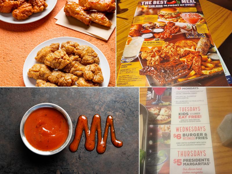 It's Just Wings Menu