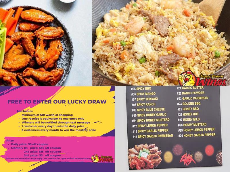 Super Crown Wings (Columbus) Menu