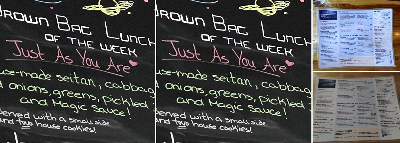 Spacecat V-stro Menu