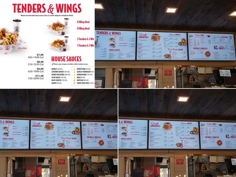 Slim Chickens Menu
