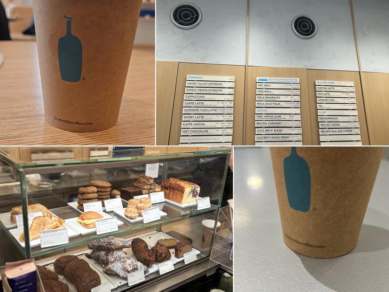 Blue Bottle Coffee Menu