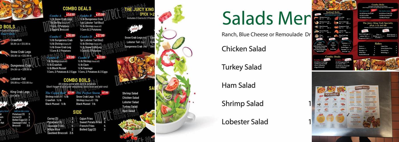 Juicy King Crab Express (19914Hollis Ave.) Menu