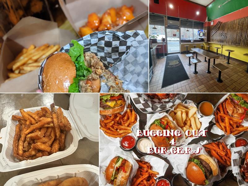 Bugging Out 4 Burgers, Inc. 134-06 Guy R Brewer Blvd, 41 Rockaway Blvd #153, Jamaica