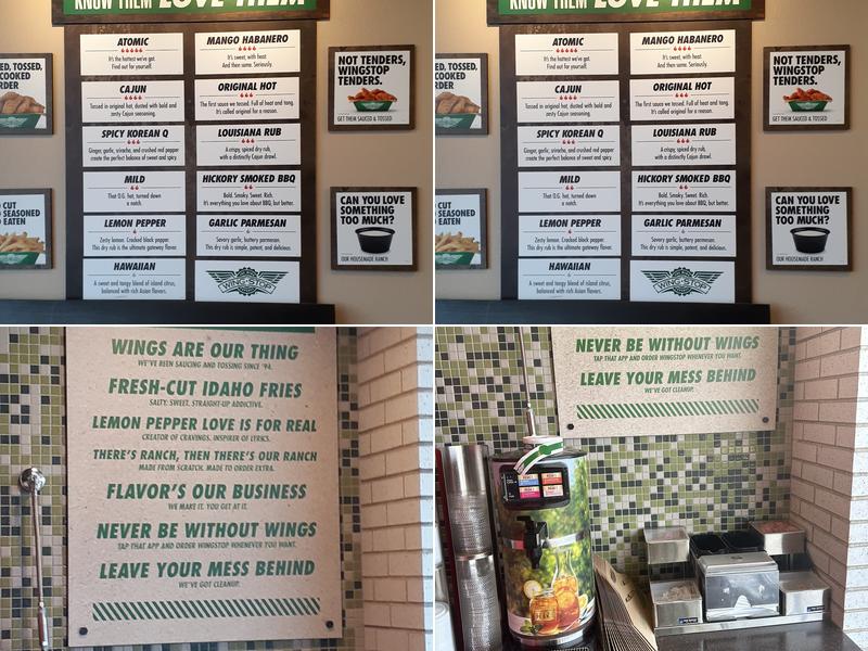 Wingstop Menu