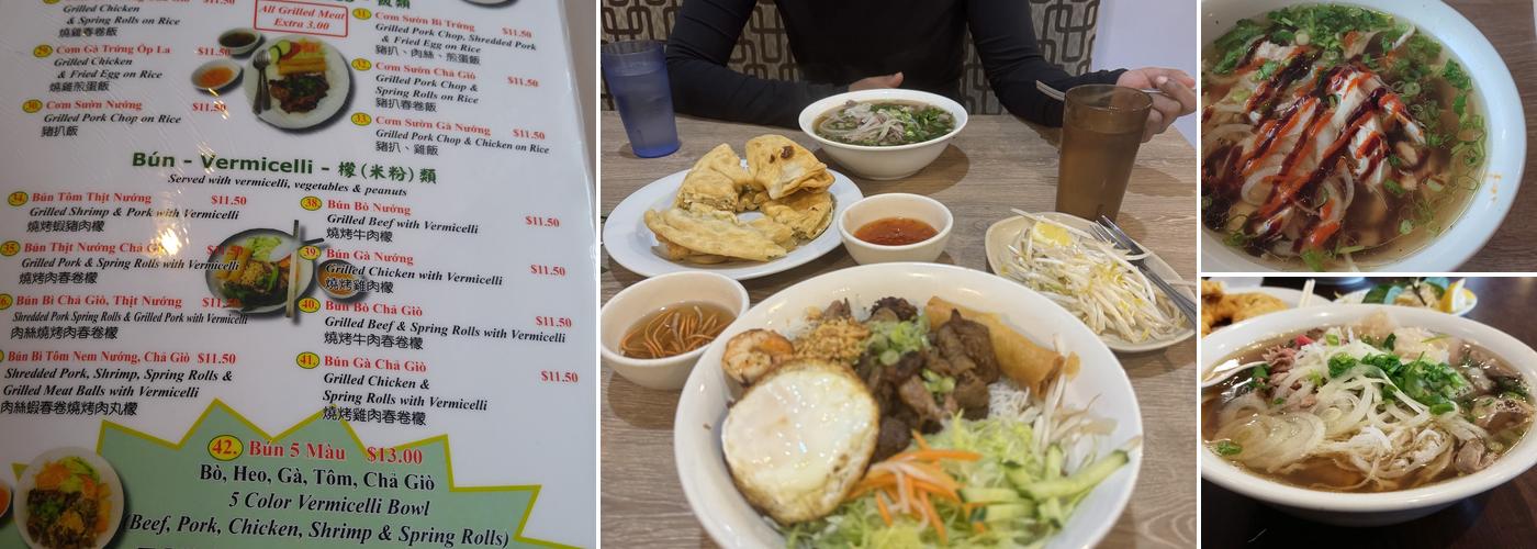 Pho Hoan Pasteur Menu