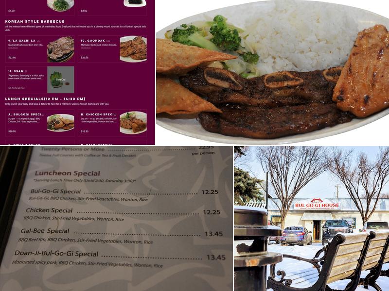 Bulgogi House Menu