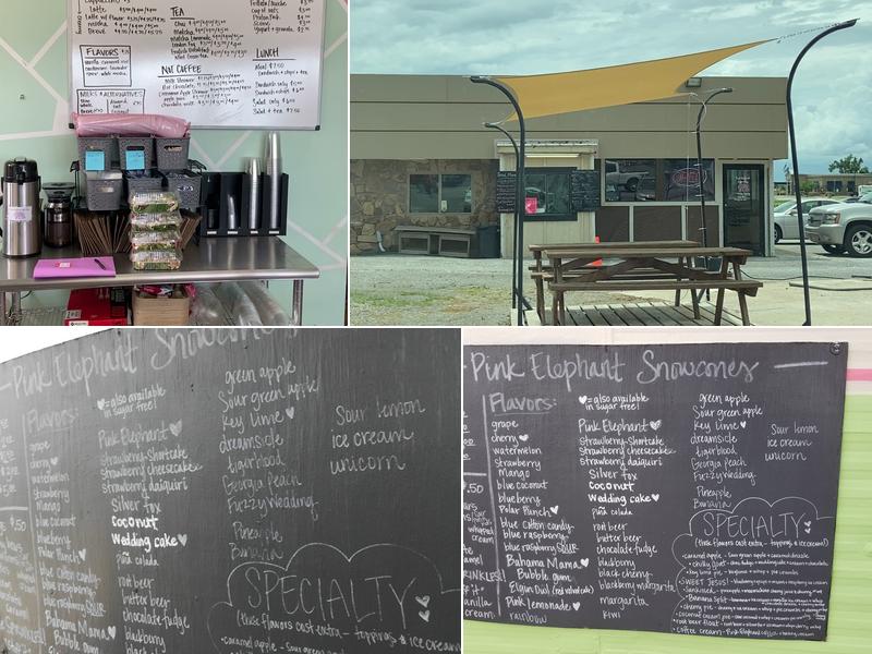 Pink Elephant Menu