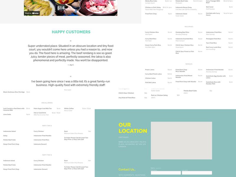 Gee! Taste Good Menu