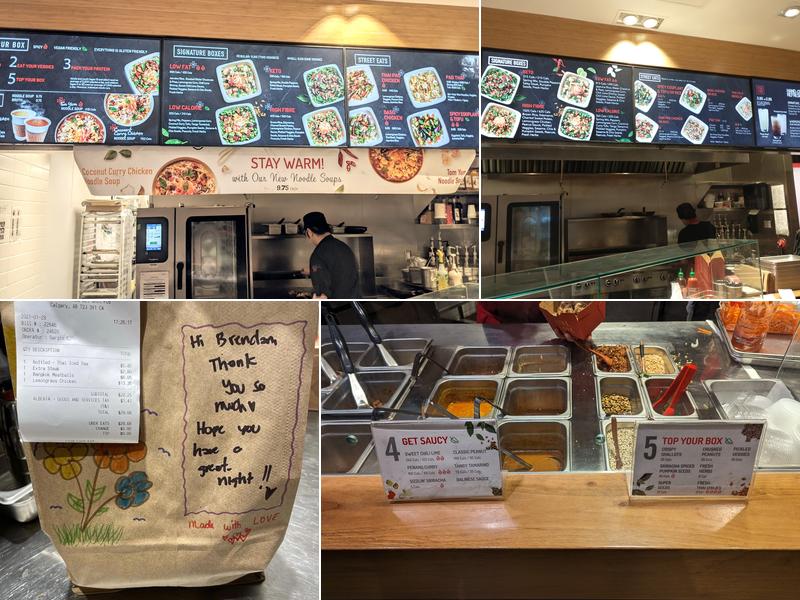 Basil Box Menu