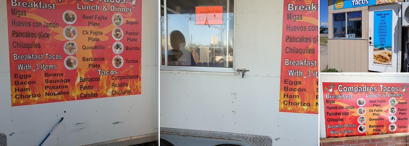 Taqueria el compadre Manzano Menu