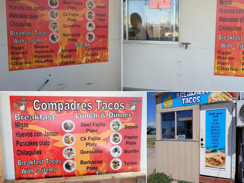 Taqueria el compadre Manzano Menu