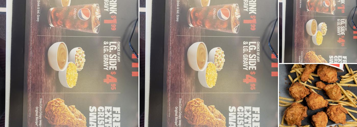 KFC Menu