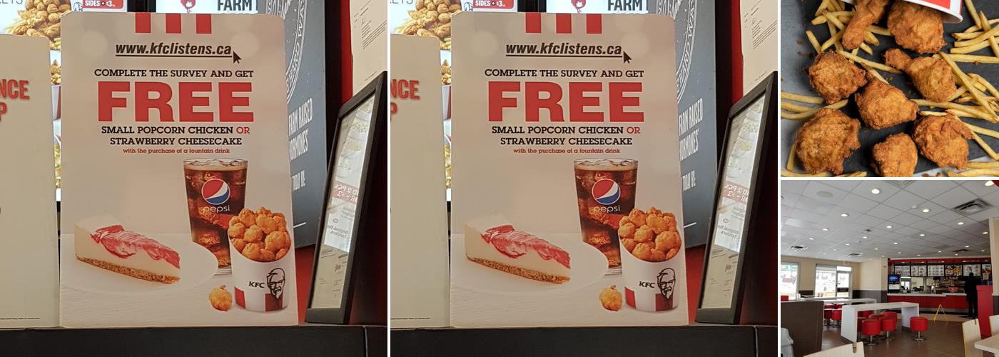 KFC Menu