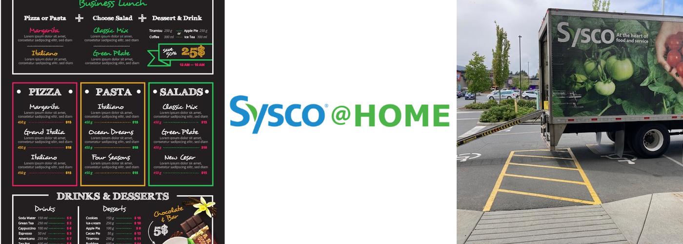 Sysco Vancouver Menu