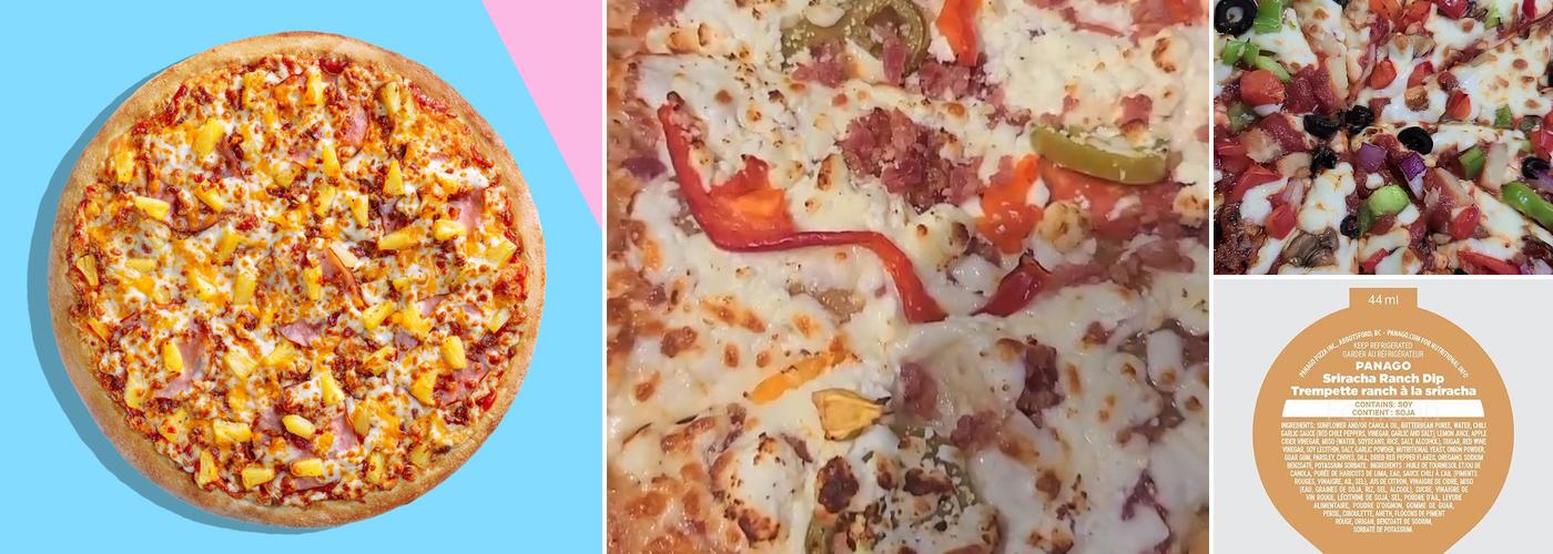 Panago Pizza Menu
