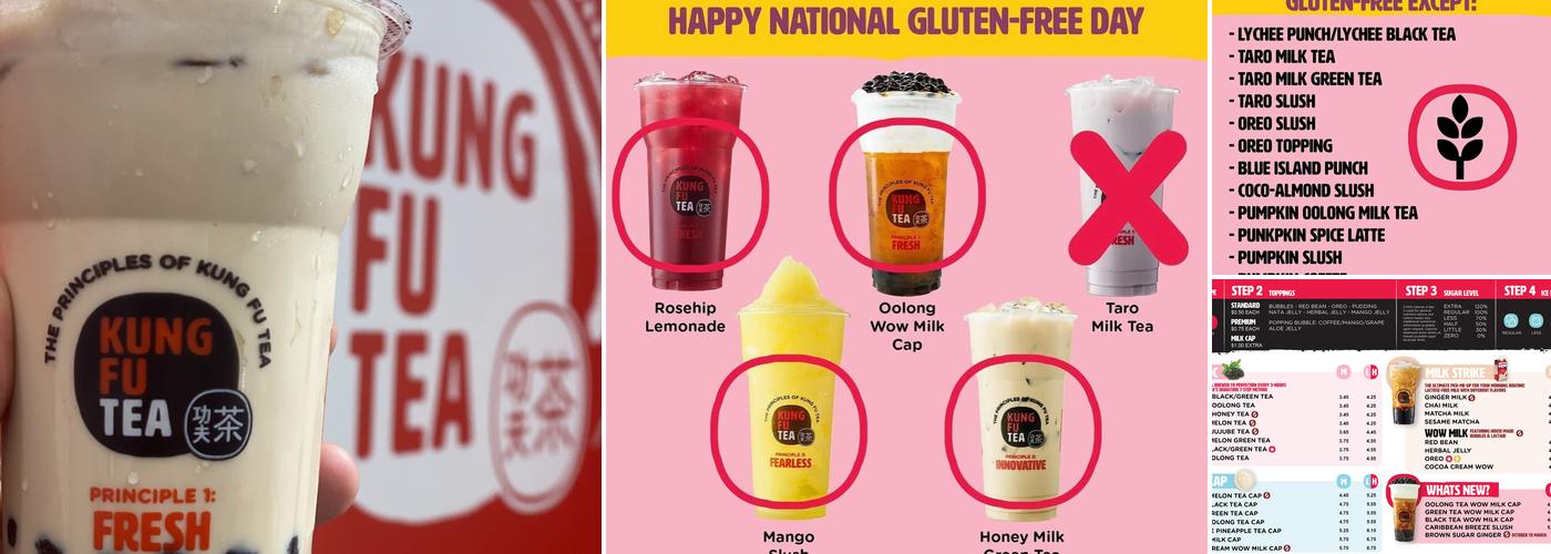 Kung Fu Tea Menu