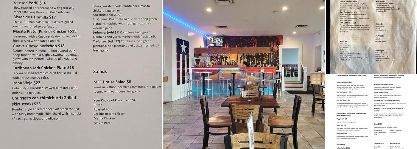 Miami Fusion Cafe 280 Menu