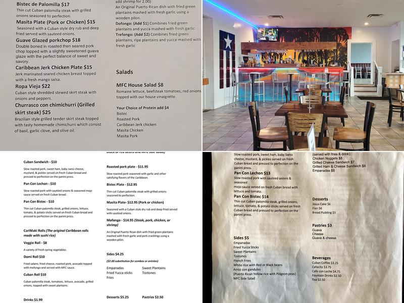 Miami Fusion Cafe 280 Menu