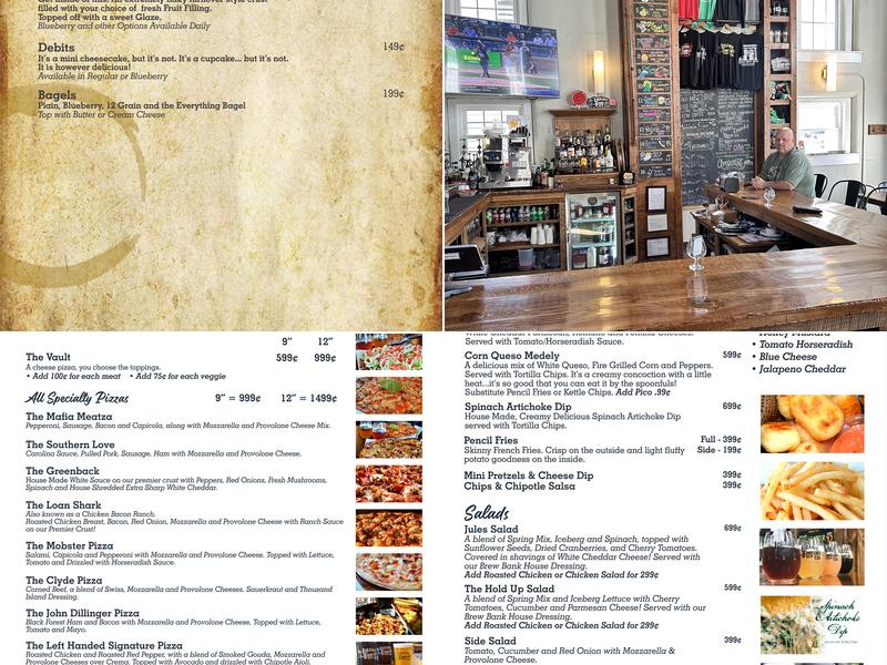 The Fort Loramie Brewing Company Menu