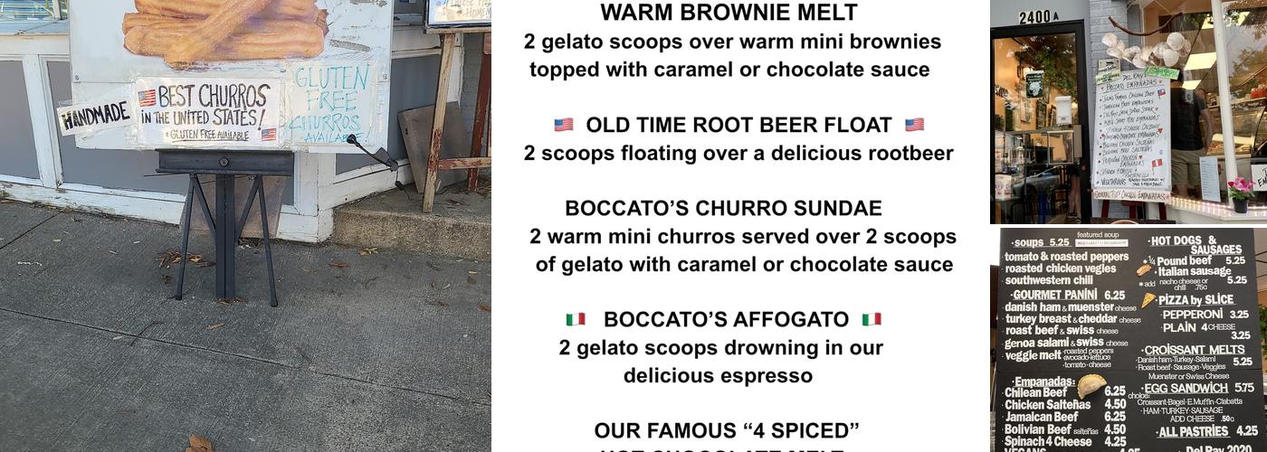 Del Ray Boccato Menu
