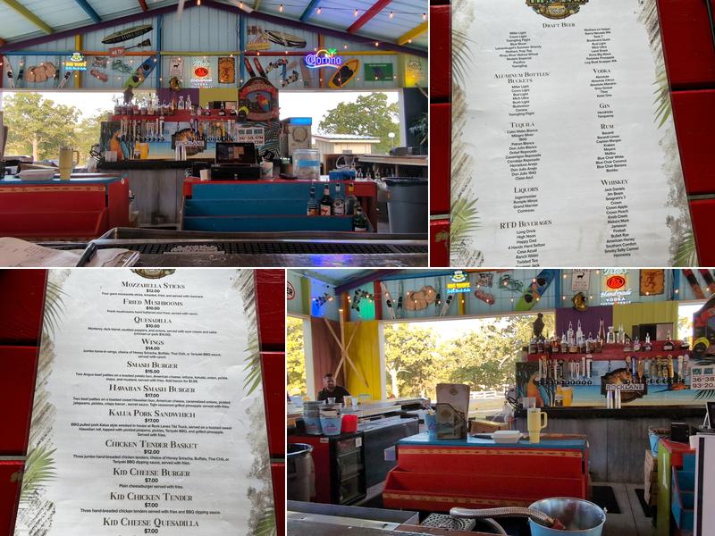 Rock Island Grill and Tiki Bar Menu