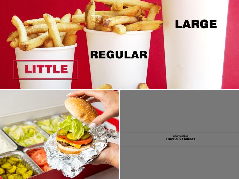 Five Guys Menu