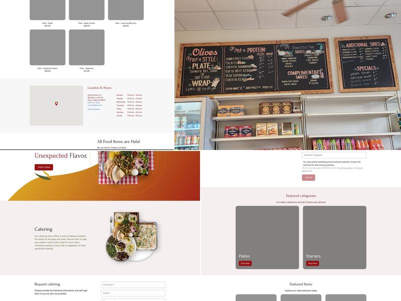 Olives Mediterranean Market And Grill Menu