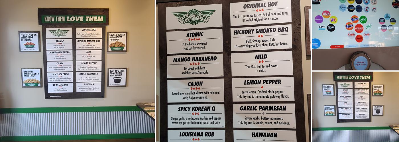 Wingstop Menu