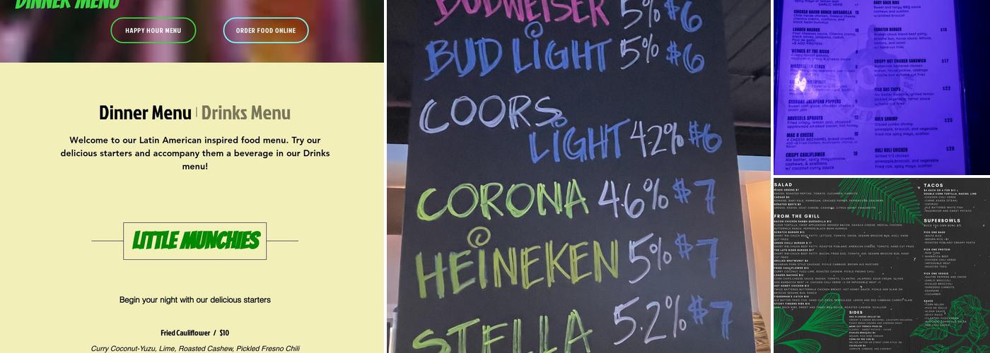 Ha-Weeda Menu