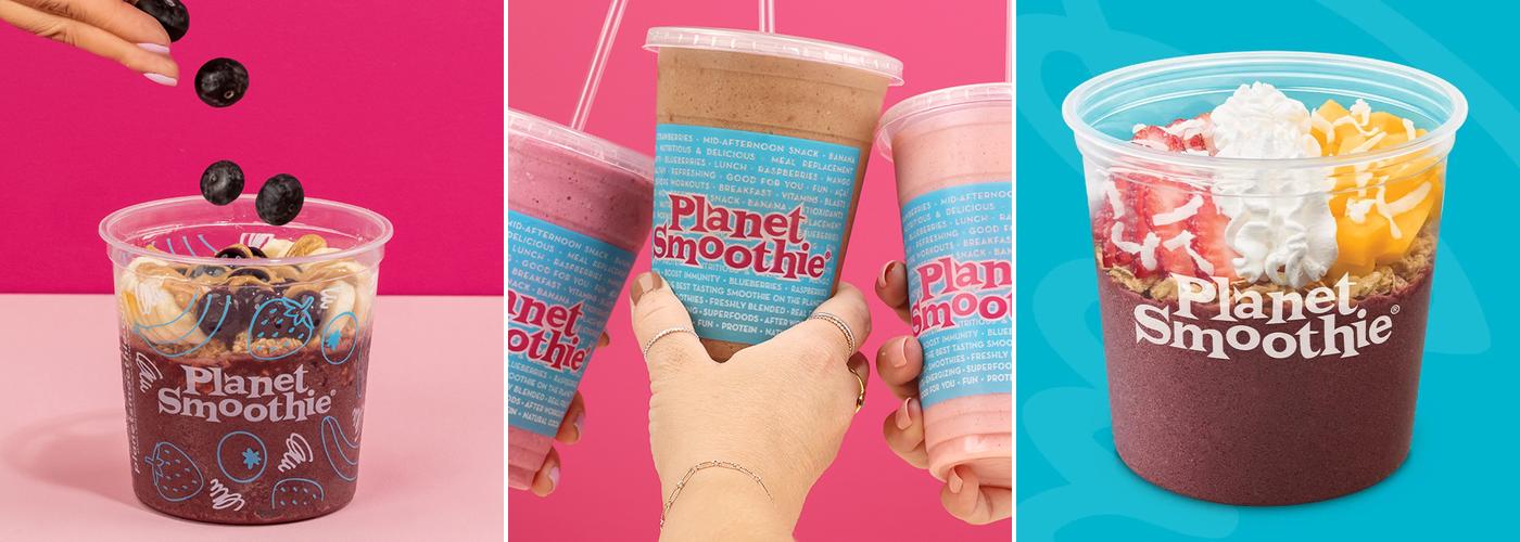 Planet Smoothie Menu