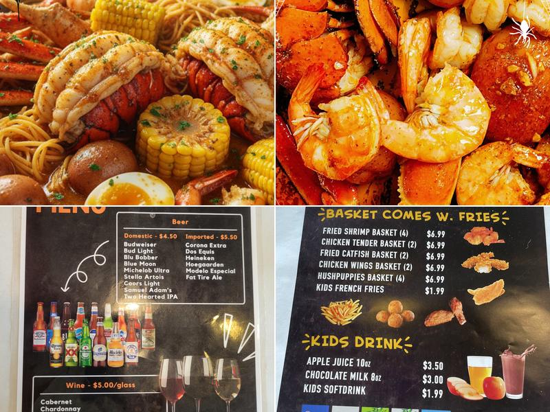 Million’s Crab Boiled Seafood - Ashwaubenon Menu