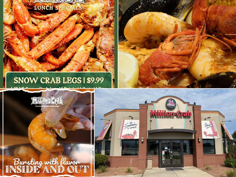 Million’s Crab Boiled Seafood - Ashwaubenon
