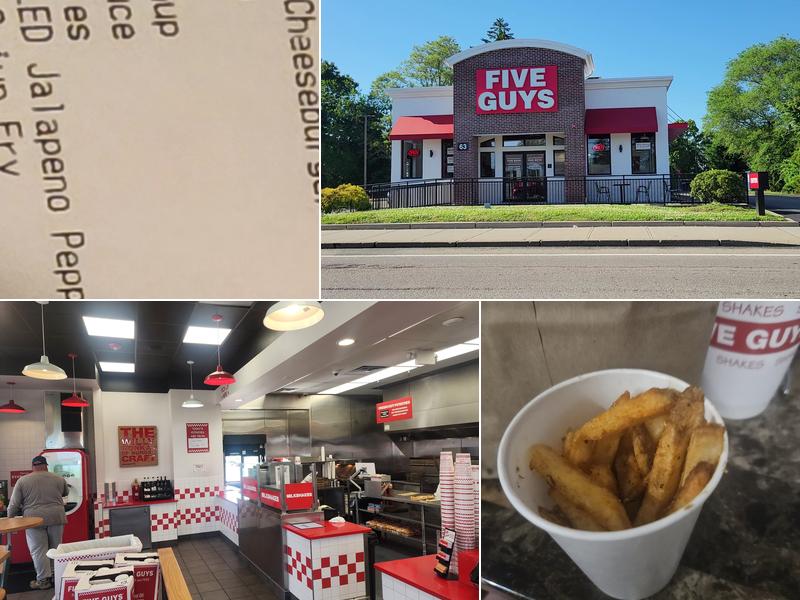 Five Guys Menu