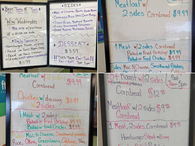 Best Taste N Town Menu