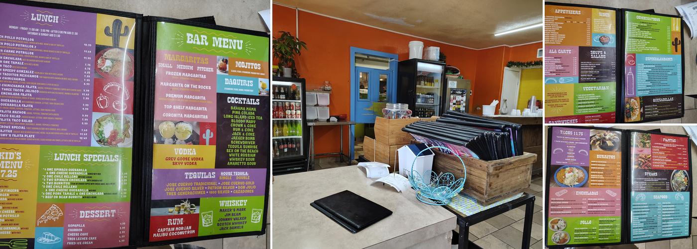 Potrillos of Wilson Ok Menu