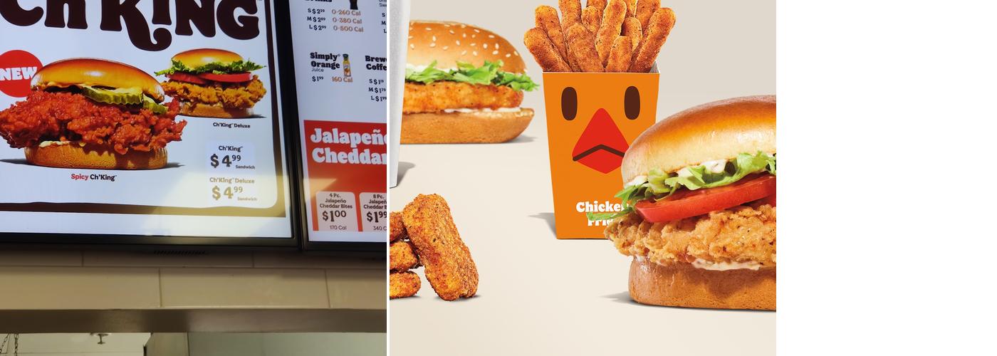 Burger King Menu