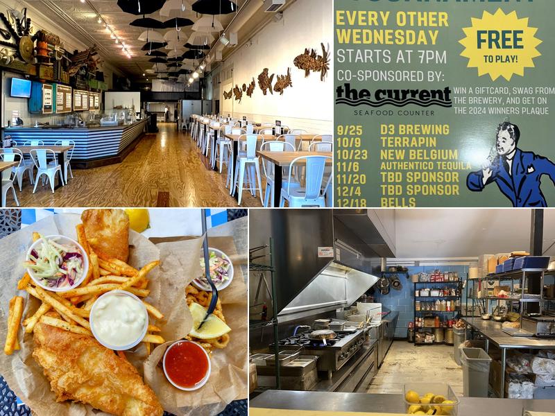 The Current Seafood Counter Sanford