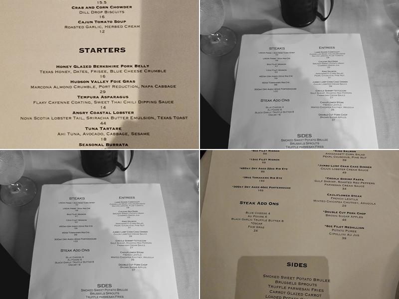 Prime 102 Menu