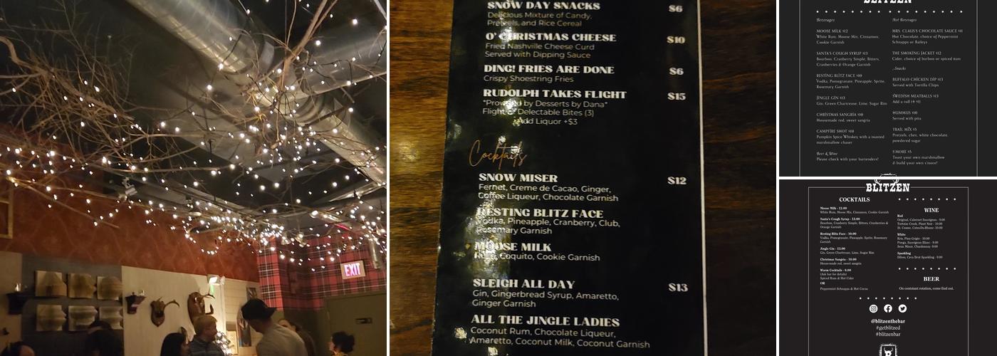 Blitzen Menu