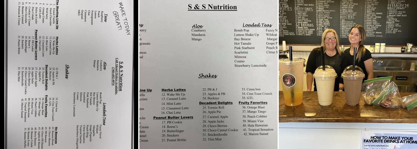 S&S Nutrition - an Herbalife shop Menu