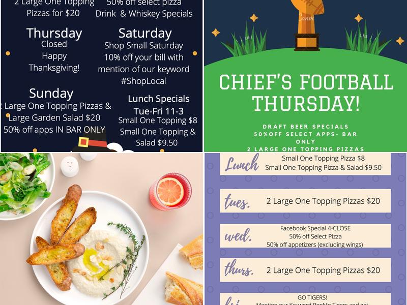 Arris Pizza Republic Menu