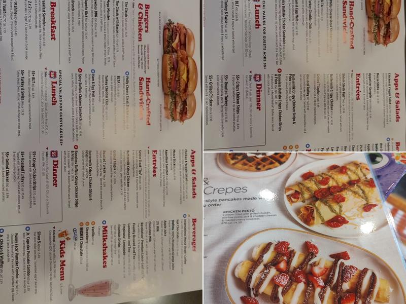 IHOP Menu