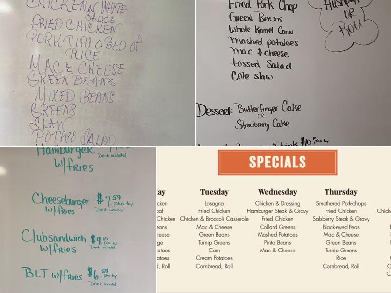 Hard Hat Cafe Menu