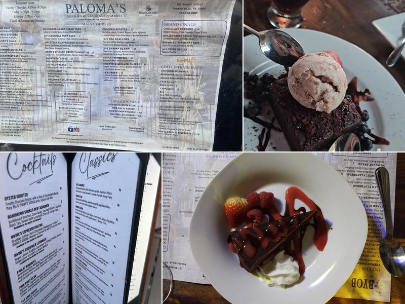 The Boardroom Restaurant and Bottle Shop Menu