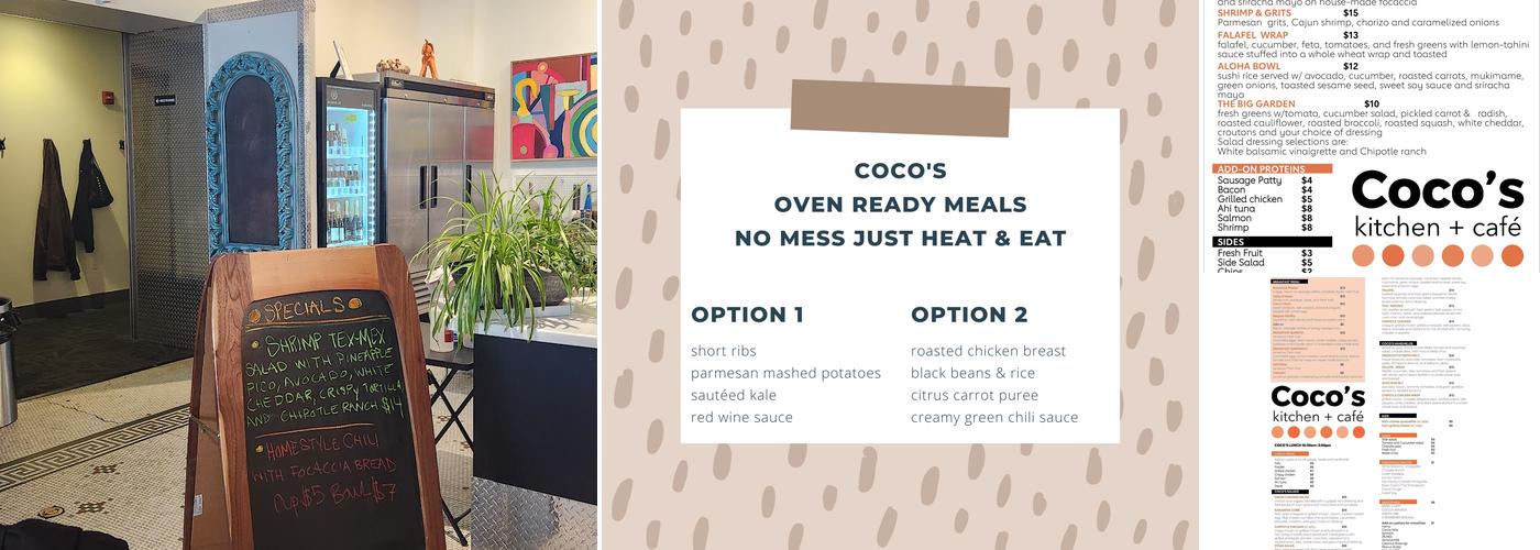 Coco’s Menu