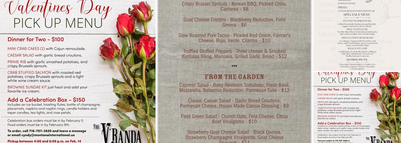 The V'Randa Menu