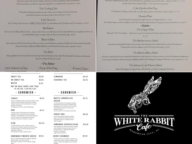 The Infusion Cafe Menu