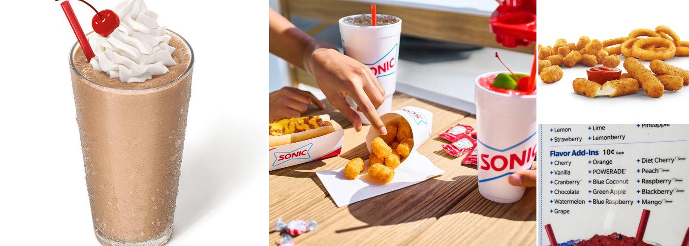 Sonic Drive-In Menu